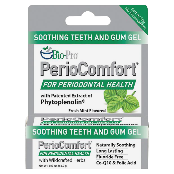 Bio-Pro PerioComfort Soothing Teeth and Gum Gel - Mint - 0.5oz