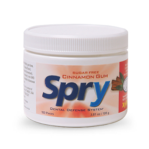 Spry Xylitol Chewing Gum - Cinnamon - 100ct